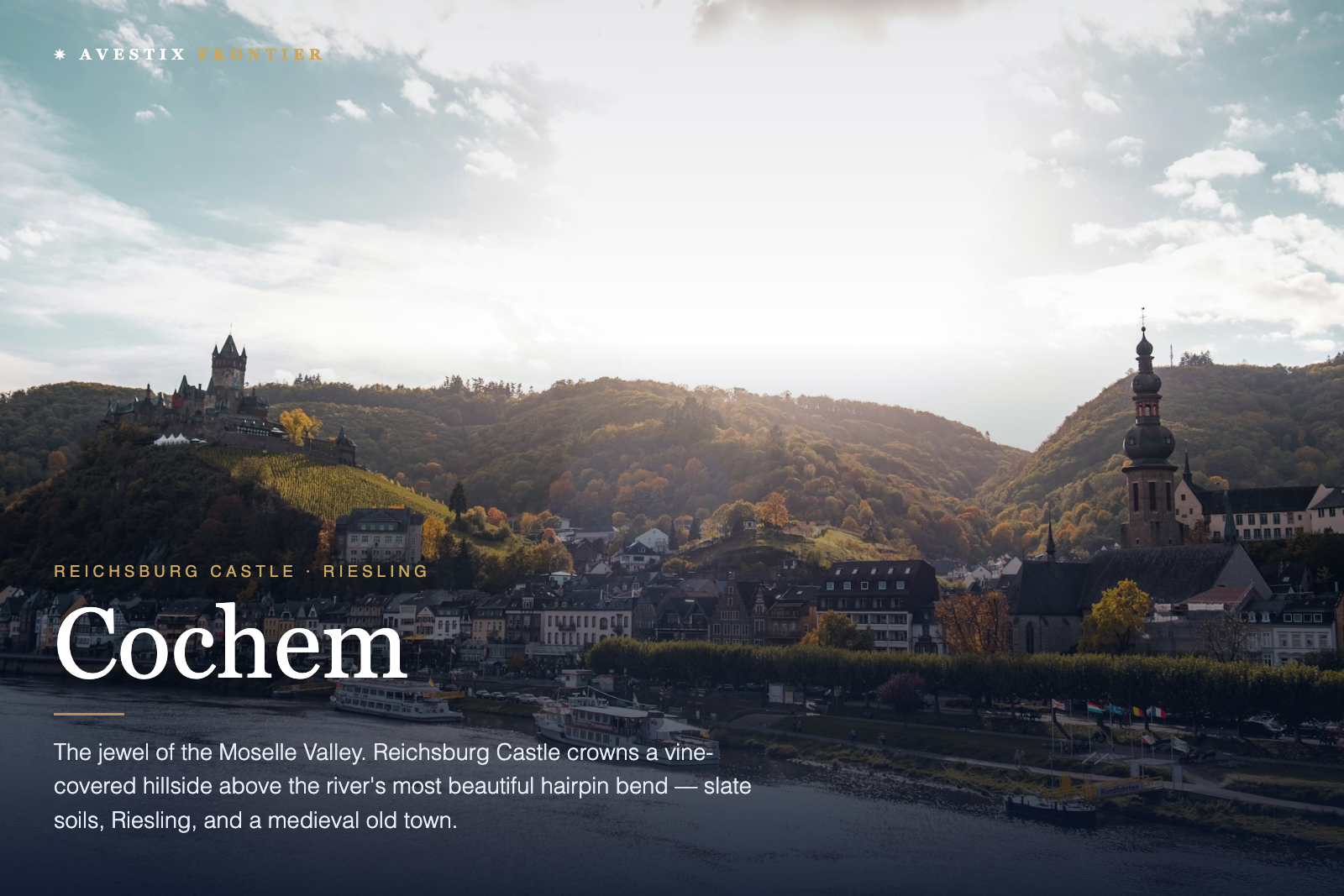Cochem — Reichsburg Castle on the Moselle