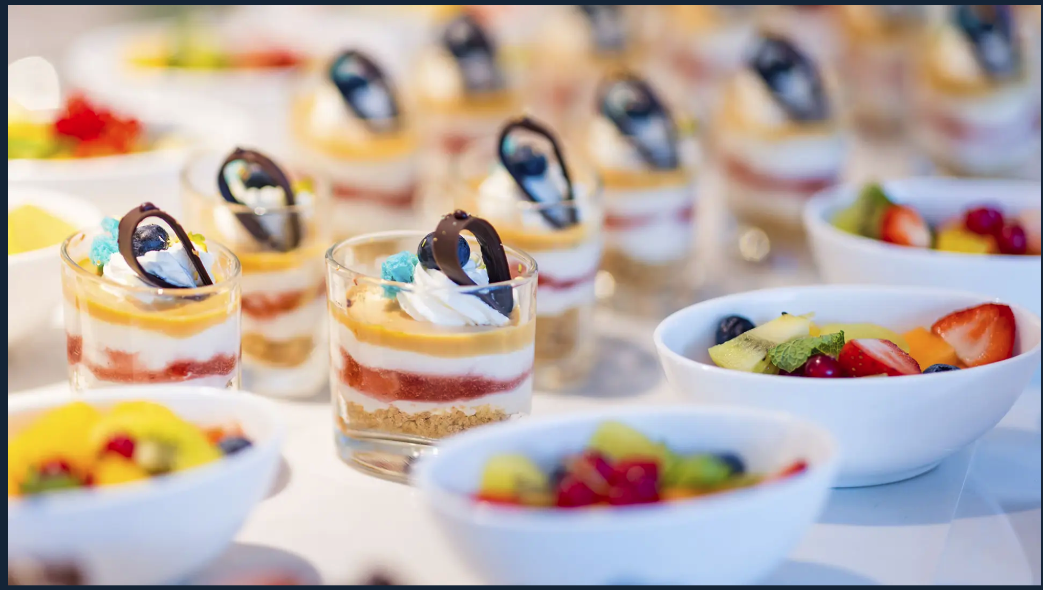 Curated dessert programme